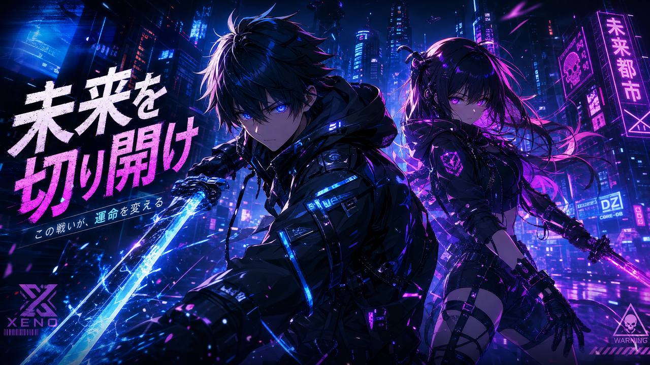 萝莉岛-赛博都市原创动漫